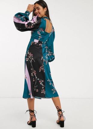 Сукня liquorish з пишними рукавами і змішаним квітковим принтом5 фото