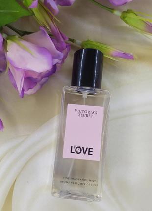 Мини спрей love victoria secret