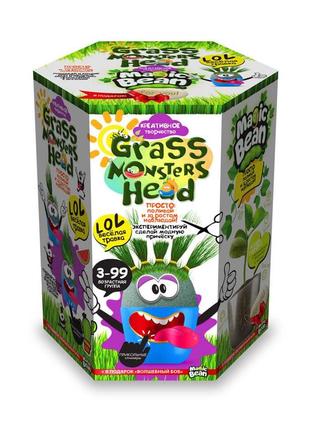 Набір креативної творчості "grass monsters head" укр. (8), шт