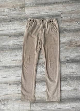 Брюки брюки хлопковые zara boys
