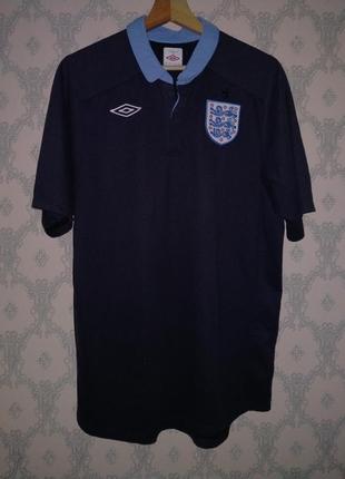 Футболка збірна англії чорна 2012 umbro england джерсі