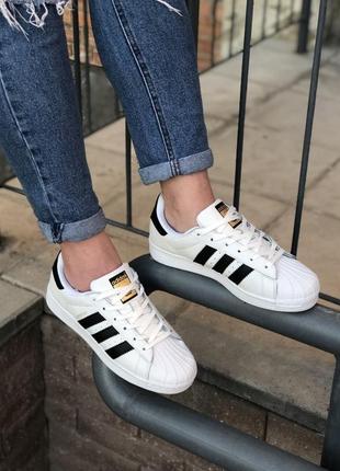 Жіночі кросівки adidas superstar8 фото