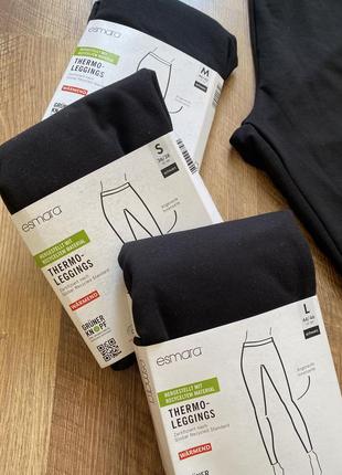 Термолосины, леггенсы на флисе, с наброском