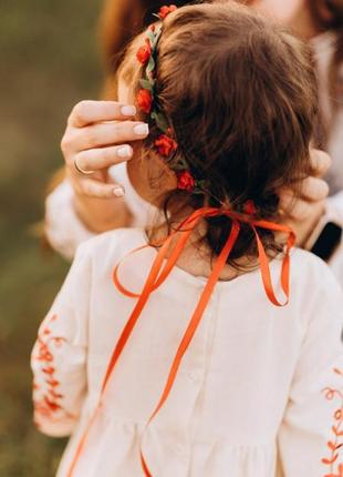 Детские венчики на голову венок для фотосессии венчик детский