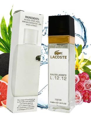 Lacoste eau de l.12.12 blanc1 фото