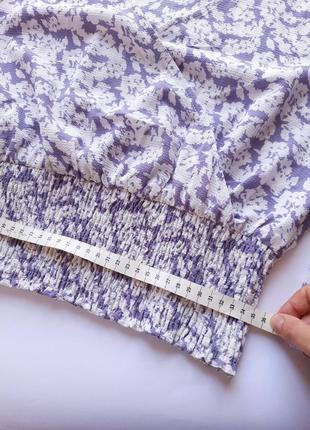 Фиолетовая актуальная блуза жатка корсет pigalle only6 фото
