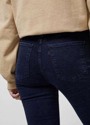 Джинсы штаны джинси levis 710 super skinny 283 фото