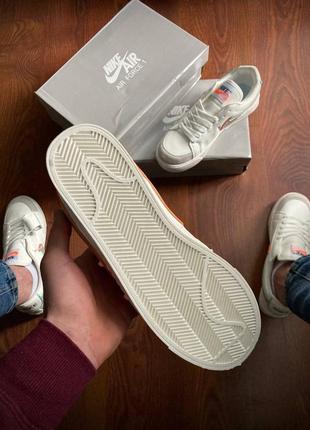 Nike blazer white &amp; gray4 фото