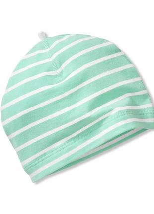 Яскрава шапочка, біо-бавовна, tchibo (німеччина), розмір: one size - 19,5 см, смугаста