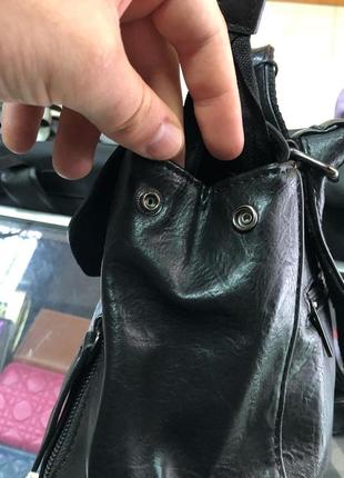 Чорний рюкзак - сумка paolo bags6 фото