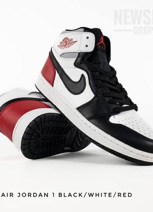 Nike air jordan 1 high retro (black/white/red)