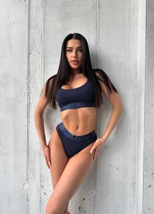 Спортивный комплект белья sleeve calvin klein