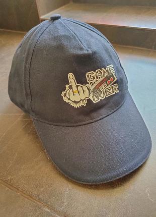 Кепка game over, nintendo унисекс