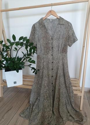 Трендовое платье халат, женственное стильное фирменное платье1 фото