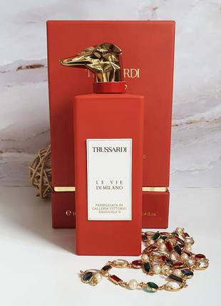 Trussardi passeggiata in galleria vittorio emanuele ll парфюм на розпив