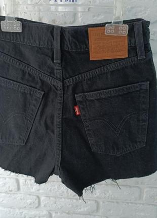 Джинсовые шорты от levi's р xs, s4 фото