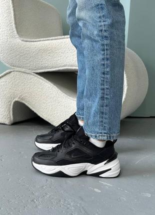 Кросівки жіночі, чоловічі nike m2k tekno чорно-білі, найк м2к текно, унісекс2 фото