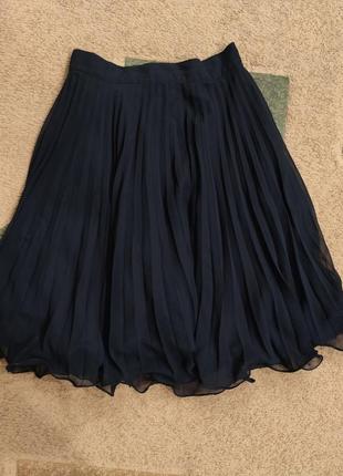 Юбка плиссе плиссе плиссированная хс,с размер ххс меди мыды