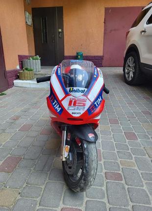 Электромотоцикл ducati1 фото