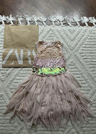 Шикарное платье next zara h&amp;m