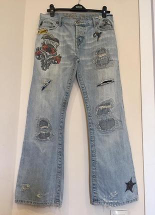River island-коллекционные джинсы w-30/l-30