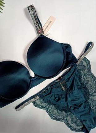 Комплект с камнями victorias secret виктория секрет оригинал