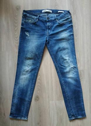 Джинсы стрейч guess los angeles sonny tapered размер,33/33, состояние отличное