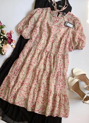 ❗️распродажа❗️нежное платье ярусное primark