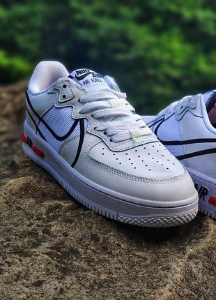 Чоловічі кросівки nike air force 1 react white 8