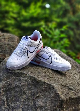 Чоловічі кросівки nike air force 1 react white 9