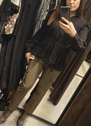 Рубашка, блузка, сорочка zara4 фото