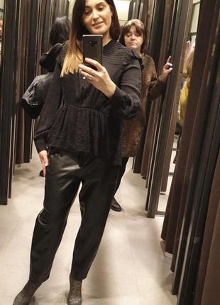 Рубашка, блузка, сорочка zara2 фото