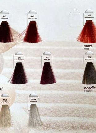 Безаміачна крем фарба для волосся zen з кератіном італія 100мл2 фото
