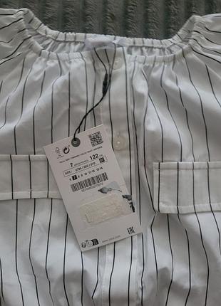 Блуза zara для дівчинки 5