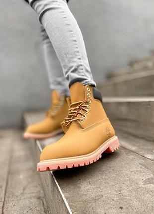 Ботинки мужские зимние timberland ginger winter, тимберленд с мехом7 фото