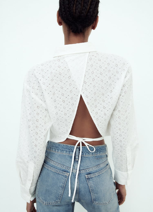 Блуза укорочена zara