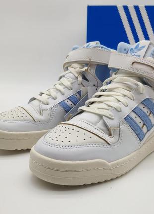 Высокие женские кеды кроссовки adidas forum 84 хайтопы5 фото