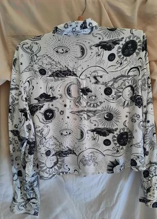 Укороченная блуза/рубашка от bershka2 фото