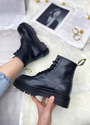 Черевики dr.martens jadon total black