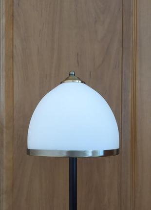 Запасний плафон абажур скло для настільної лампи діаметр 18 см1 фото