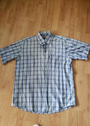 Мужская летняя рубашка 50 размера xl