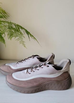 Кроссовки кожаные оригинал ecco therap 825274 гг.45