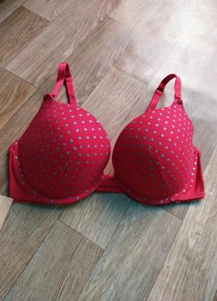 Ефектний бюстгальтер в блискучий горошок victoria's secret