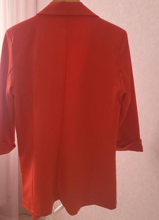 Красный жакет пиджак l2 фото