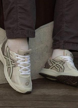 Мужские кроссовки asics gel beige 40-41-42-43-44-456 фото