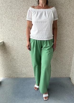 Льняные брюки