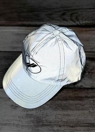 Светоотражающая мужская кепка на осень, бейсболка серая с логотипом, блайзер для мужчин и женщин с козырьком5 фото