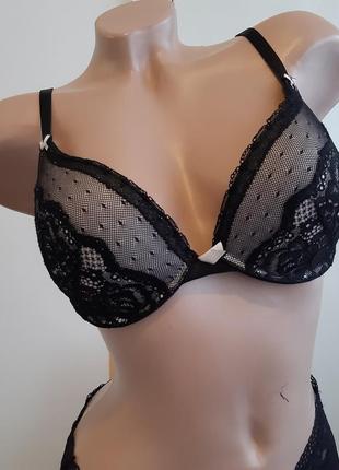 Бюстгальтер пуш-ап, размер 75d/dd, ann summers.