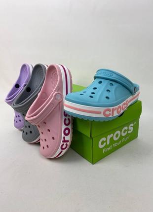 Женские кроксы сабо crocs bayaband women