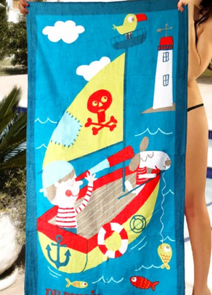 Дитячий пляжний рушник для хлопчиків, дитячий в асортименті8 фото